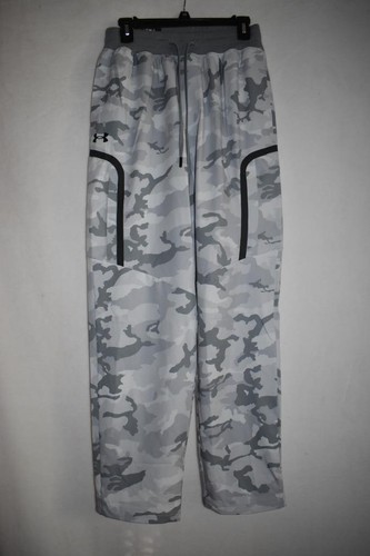 Under Armour Sportswear Wvn Print Cargo Pants 1388019 014 Halo Gray Mod Gray NWT