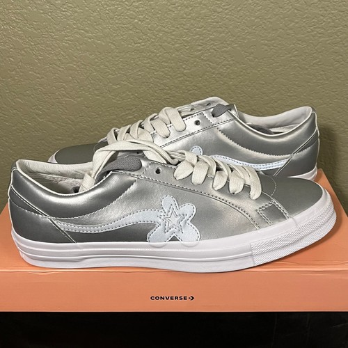 Golf Le Fleur Uno Silver 3M Converse Size 10 New Golf Wang