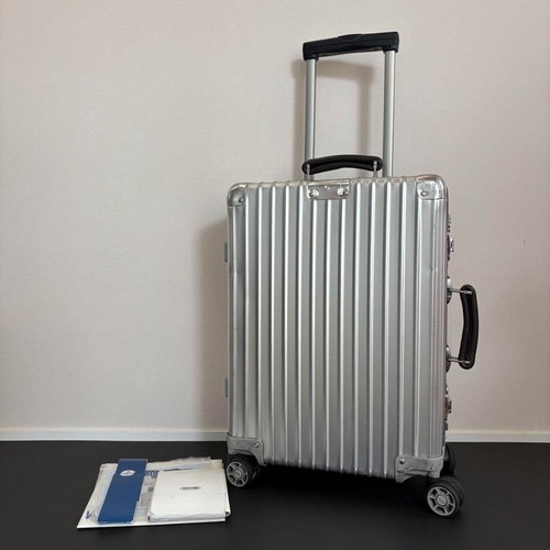 Rimowa Classic Flight Cabin S 35L Silver 4 wheels Carry Case Suitcase 971.52