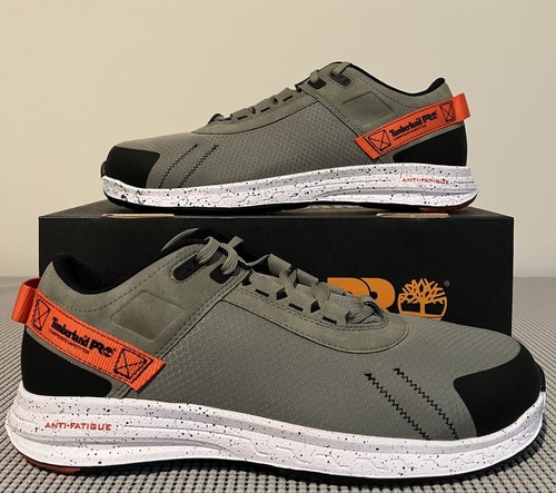 SCHUTZ Timberland Pro Overdrive Scarpa da Lavoro con Punta di Sicurezza Composita Uomo 10 5   Oliva