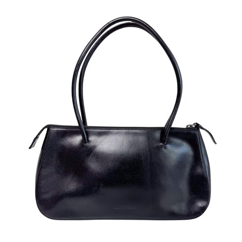 MIU MIU Archive Black Leather Shoulder Bag