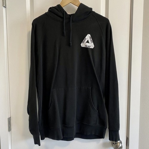 Palace Tri Line Hoodie 2014 (Black Multi) XL