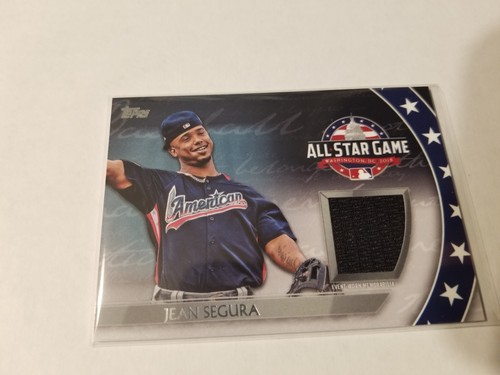 JS COLLECTIONS 2018 Topps Update All Star Stitches Jean Segura Jersey Card #AST JS Mariners
