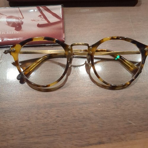 Oliver Peoples Op 505 Miyabi DTB Yellow Demi Clip On Sunglasses