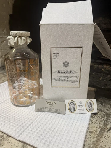 Creed Aventus 1000ml Refillable *EMPTY BOTTLE* Box And Papers Too