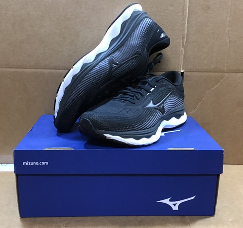 Mizuno Men's Wave Sky 5 9090 Black Running Shoes