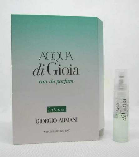 Acqua di Gioia Eau de Parfum Intense Giorgio Armani Spray Sample NEW