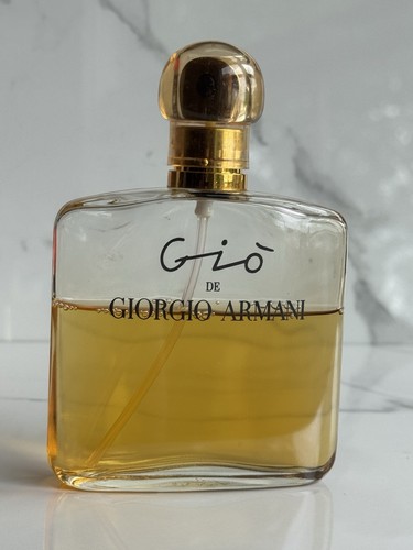 VTG Rare Gio de Giorgio Armani Perfume Eau De Parfum Spray 3.4 fl oz. 3 4 Full