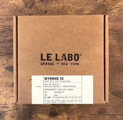 Le Labo   MYRRHE 55   1.7fl oz 50ml   Sealed   *Shanghai Exclusive Scent*
