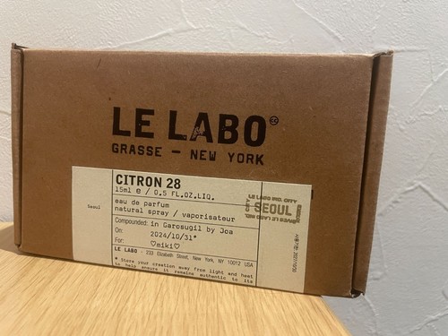 Le Labo Citron 28 Eau De Parfum Travel Spray 15ml