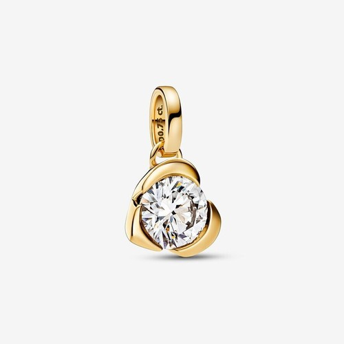 *BRAND NEW* Pandora Talisman 14k G Lab Grown Diamond Heart Pendant 352887C01