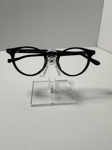 Tom Ford TF5557 B Glasses Frames Mens Black Round Eyeglasses Italy 48 21 Damaged