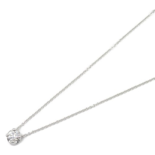 Collana corona BVLGARI diamante K18WG P0036464