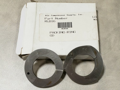 New GD RLB16 Air Compressor Piston Pressure Packing Rings   Ring Kit  2.125" OD
