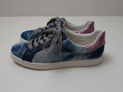 Women's Circus by Sam Edelman Devin Denim Blue Court Sneaker Size 8.5M