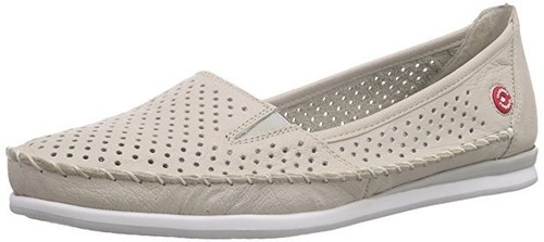 Rieker L1057  Women Slipper  Beige 39US (40 EU)