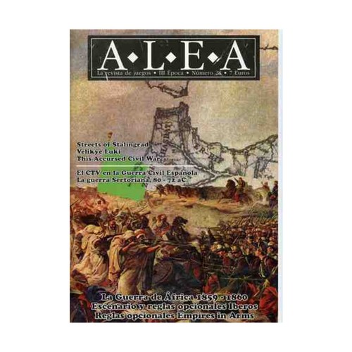 Ludopress Alea Mag #28 w Africa 1859 60   The Last Romantic War Mag New