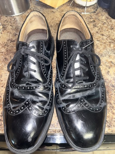 Rockport DresSports Men's Size 10.5 M Oxford Shoes Leather Black APM72401 EUC