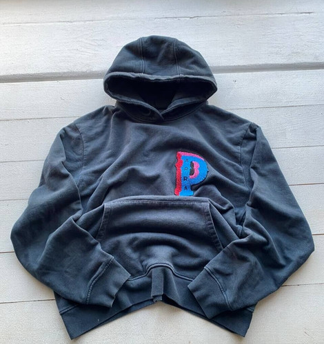 Parra Washed Hoodie Blue Mens Palace STYLE Faded Large Size y2k Opium