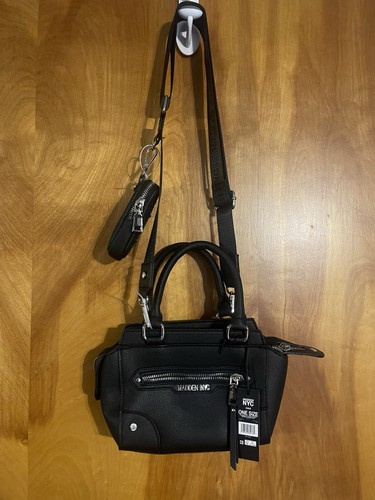 Steve Madden Black Mini Satchel Bag NWT Small Purse Crossbody