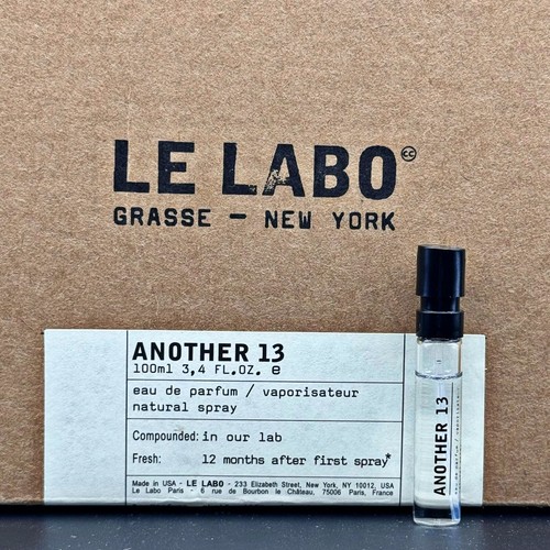Le Labo Another 13 Eau de Parfum EDP Sample Vial Spray .05oz  1.5mL   Brand New