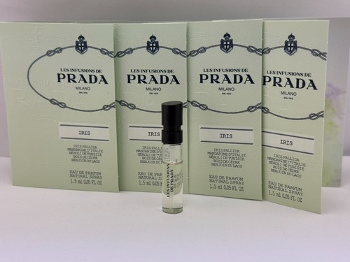 Les Infusions De Prada Milano Dal 1913 IRIS 1.5ml EDP Samples   4 Vials