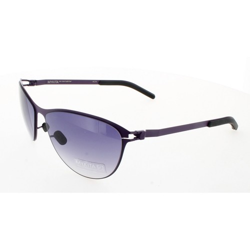 Mykita Unisex Sunglasses Violet Metal Cat Eye Frame NO1 SUN LAETITA VIOLET 081