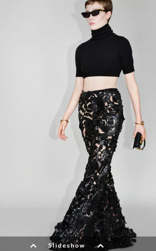 Valentino Heavy lace black floral Maxi Skirt   BNWT  RRP$19 000 USD