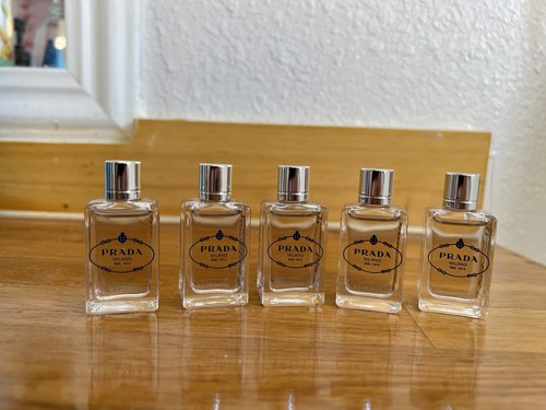 Lot 5 Prada Thank Infusion De Vanille Eau de Parfum  0.24 oz. Mini Dabbers