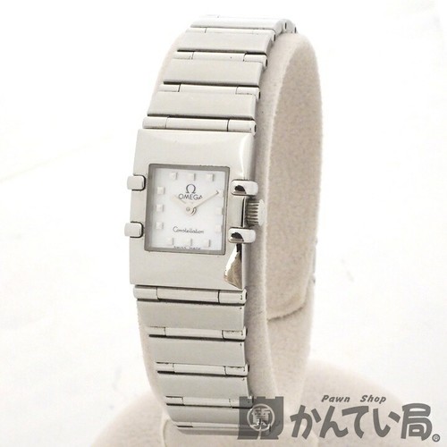 Omega Constellation 1531.71 quadrante donna SS quarzo conchiglia usa dalppone