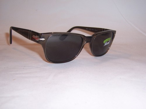 NEW Persol Sunglasses PO 3288 S 110348 GRAY BLACK POLARIZED 55mm AUTHENTIC 3288