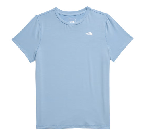 The North Face Women's Adventure T Tee Shirt Small Light Blue NEW