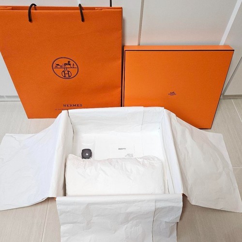 HERMÈS 2025 HERMES Garden Party TPM Empty Box 34×38×15.5cm with Ribbon and Shopping Bag