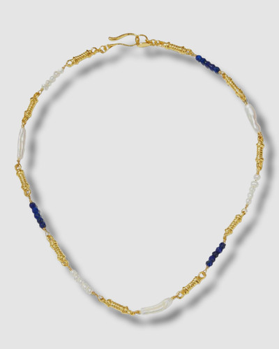 1 Pamela Love Women's 14k G Plated Clara Pearl Collar Necklace