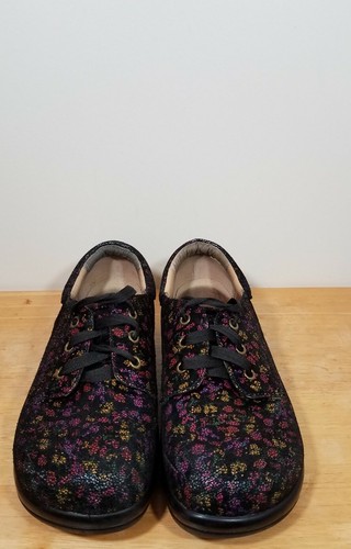 Alegria Kim  721 Oxford Shoes Size 40 Us 9.5 Lace Up floral Comfort