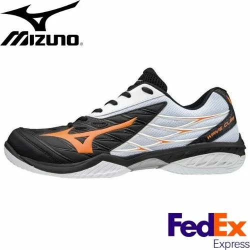 Mizuno Badminton Shoes WAVE CLAW WIDE BL   OR   WH 71GA1918 54 Unisex Model 4E