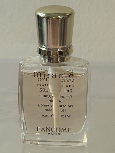 Lancome Paris   Miracle Eau de Parfum   Vintage 7ml   .24oz