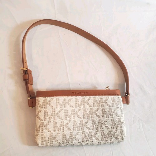 Borsa da viaggio Michael Kors logo vita cerniera Fanny cintura 25 28 vita nuova