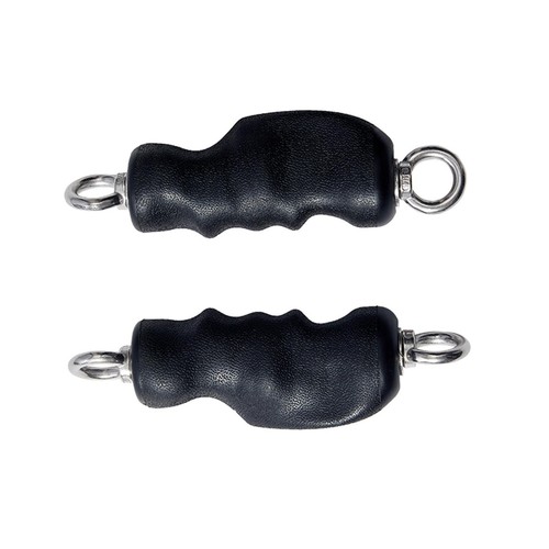 2Pcs Pull up Grips Handles with Rings Fitness Grip Strength Exercise Handles