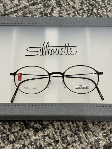 SILHOUETTE 2908 75 6440 Urban Neo Brown Eyeglasses 2908 75 6440 50 mm