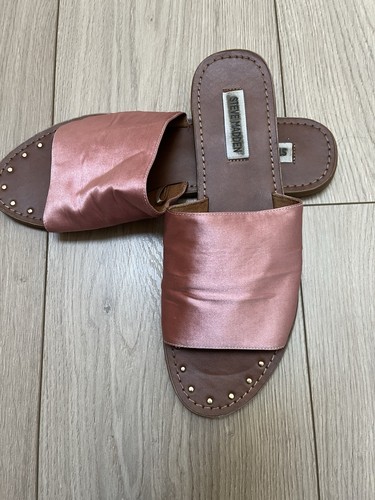 Steve Madden Siena sandalo rosa seta   9 5 B   usatossimo