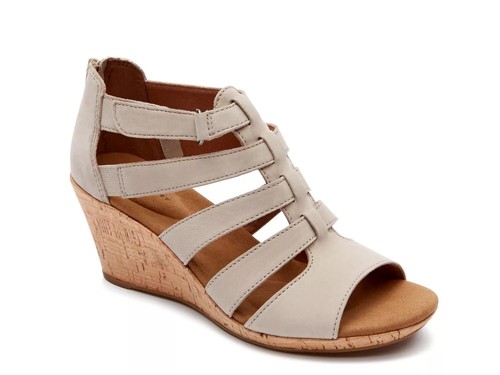 Woman's Sandals Rockport Briah Gladiator Wedge Sandal
