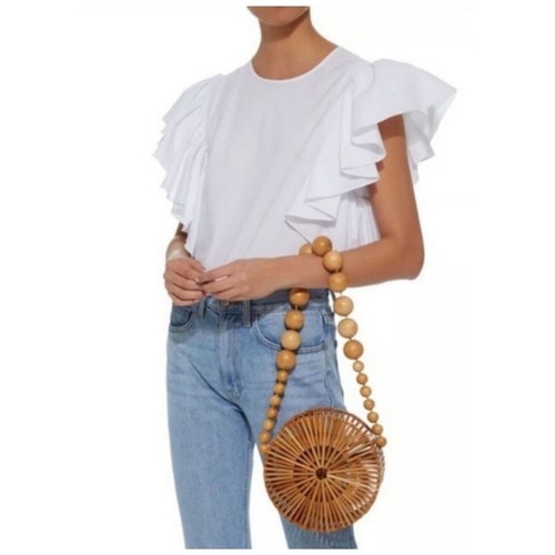 cult gaia Luna Bamboo Purse   Handbag NWOT
