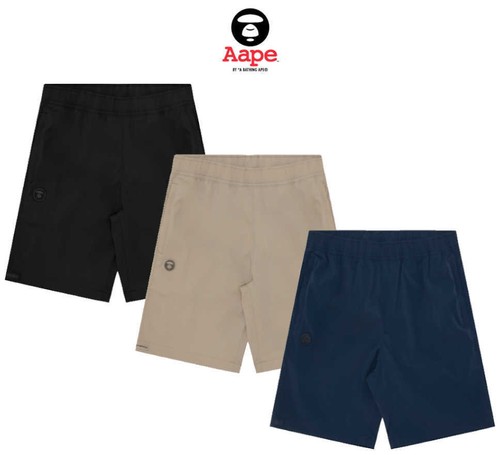 Aape By A Bathing Ape Men's Woven Shorts 2024 SS Model AAPE NOW AAPSPMA666XXM JP