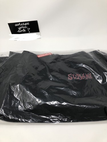 Supreme Tabboo! Portrait Hooded Sweatshirt Black Medium M New In Hand FW18