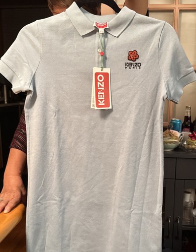 Abito polo KENZO Paris stemma tigre. Nuovo con etichetta