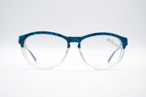 Vintage Silhouette M 1270/20 C 2108 56 16 135 Green Clear Oval Glasses NOS