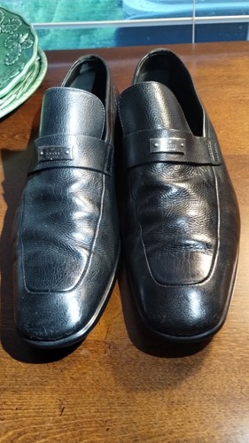 coppia mocassini gucci neri u s 8 5