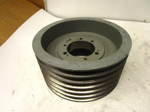 KILN 9.4X6B SF STEEL 6 GROOVE 9.75" O.D. V BELT PULLEY BELT SIZE A B SF BUSHING