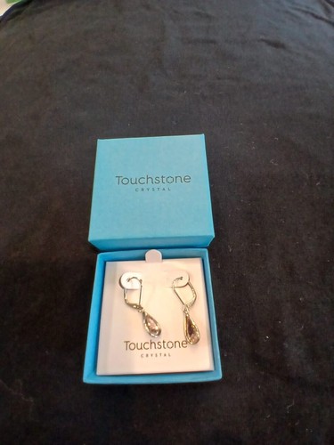 Touchstone Crystal by Swarovski Shimmering Bloom Earrings 2467E